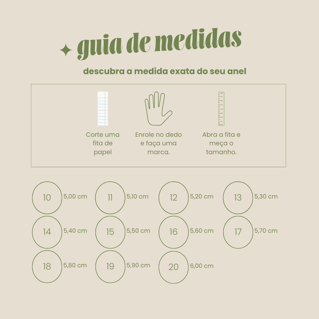 Anel Evelyn Hugo com zircônia verde - Prata 925