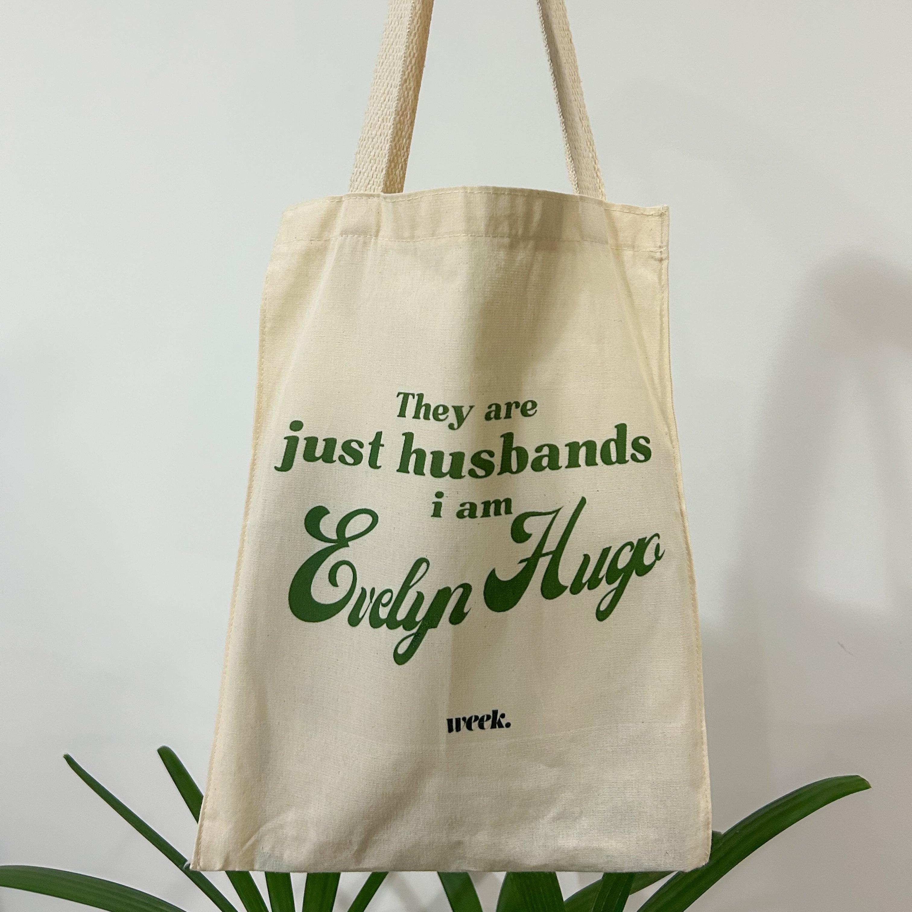 Ecobag Evelyn Hugo 30x40cm