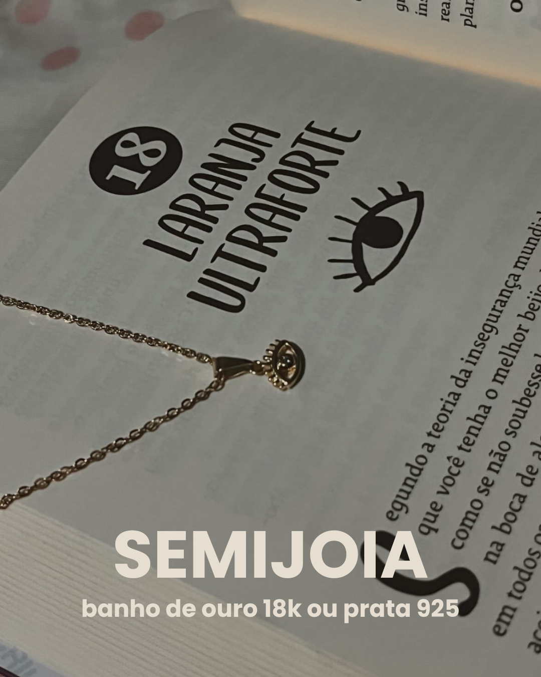 Kit Colar Édra + Colar Íris- Banhado em prata 925 ou ouro 18k