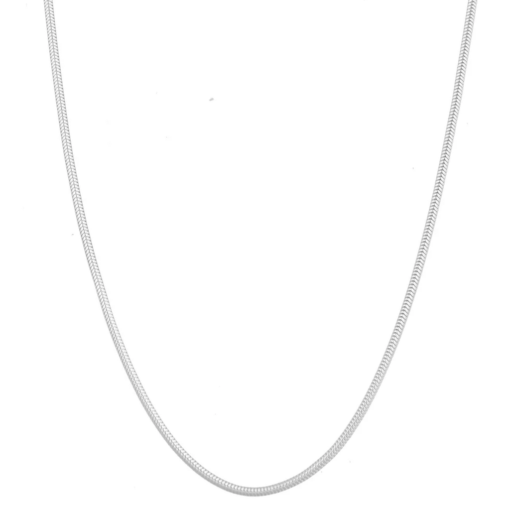 Corrente Max 60cm banhada em prata 925